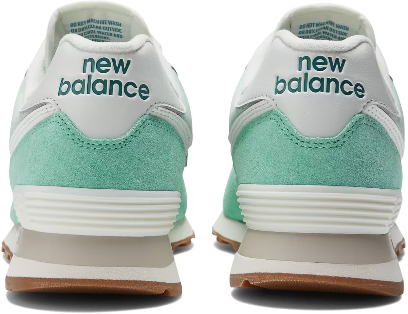 New Balance 574 Turquoise Green White Gum
