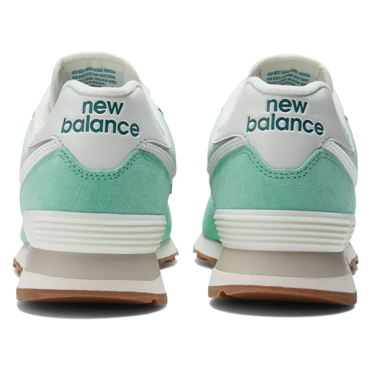 New Balance 574 Turquoise Green White Gum