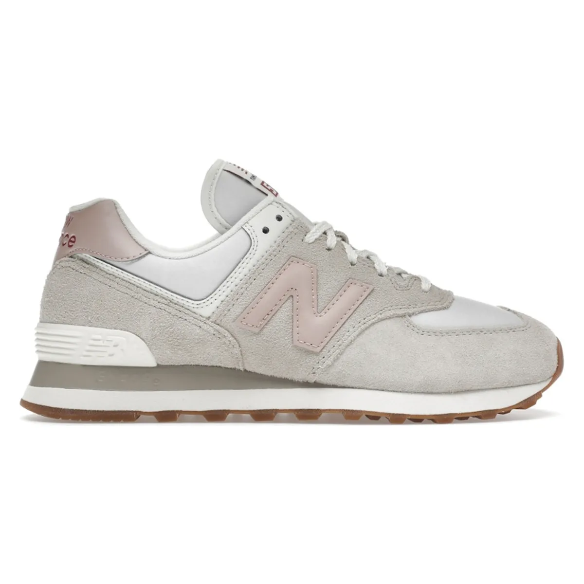 New Balance 574 White Pink Gum