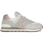 New Balance 574 White Pink Gum