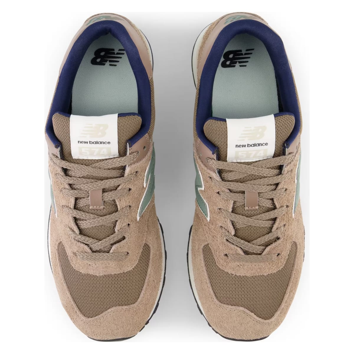 New Balance 574 Brown Grey Navy