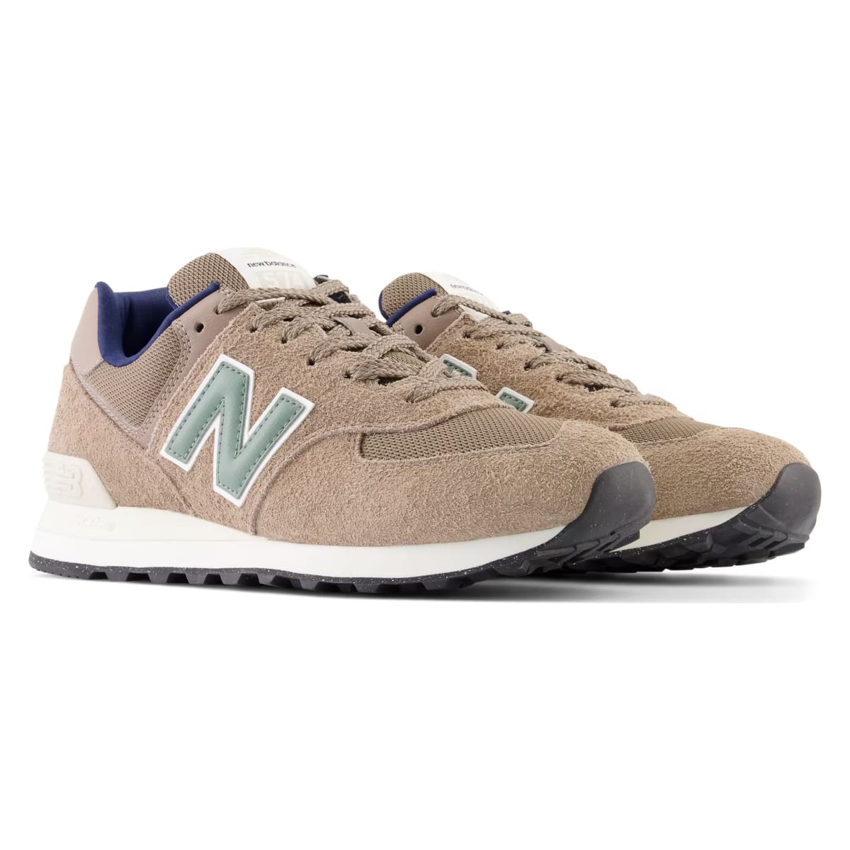 New Balance 574 Brown Grey Navy