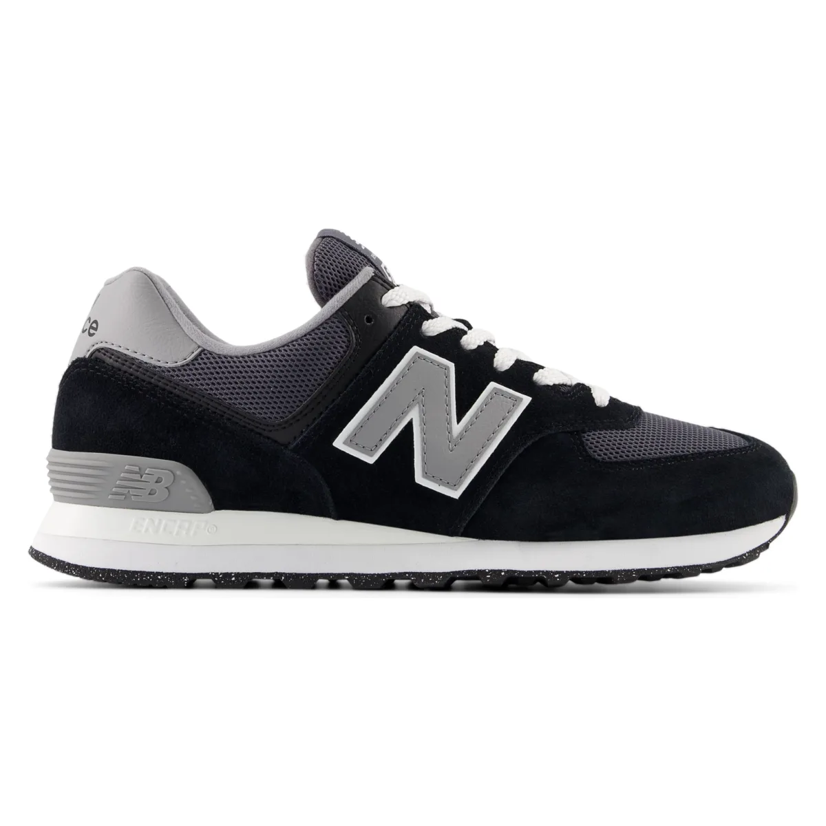 New Balance 574 Black White Grey