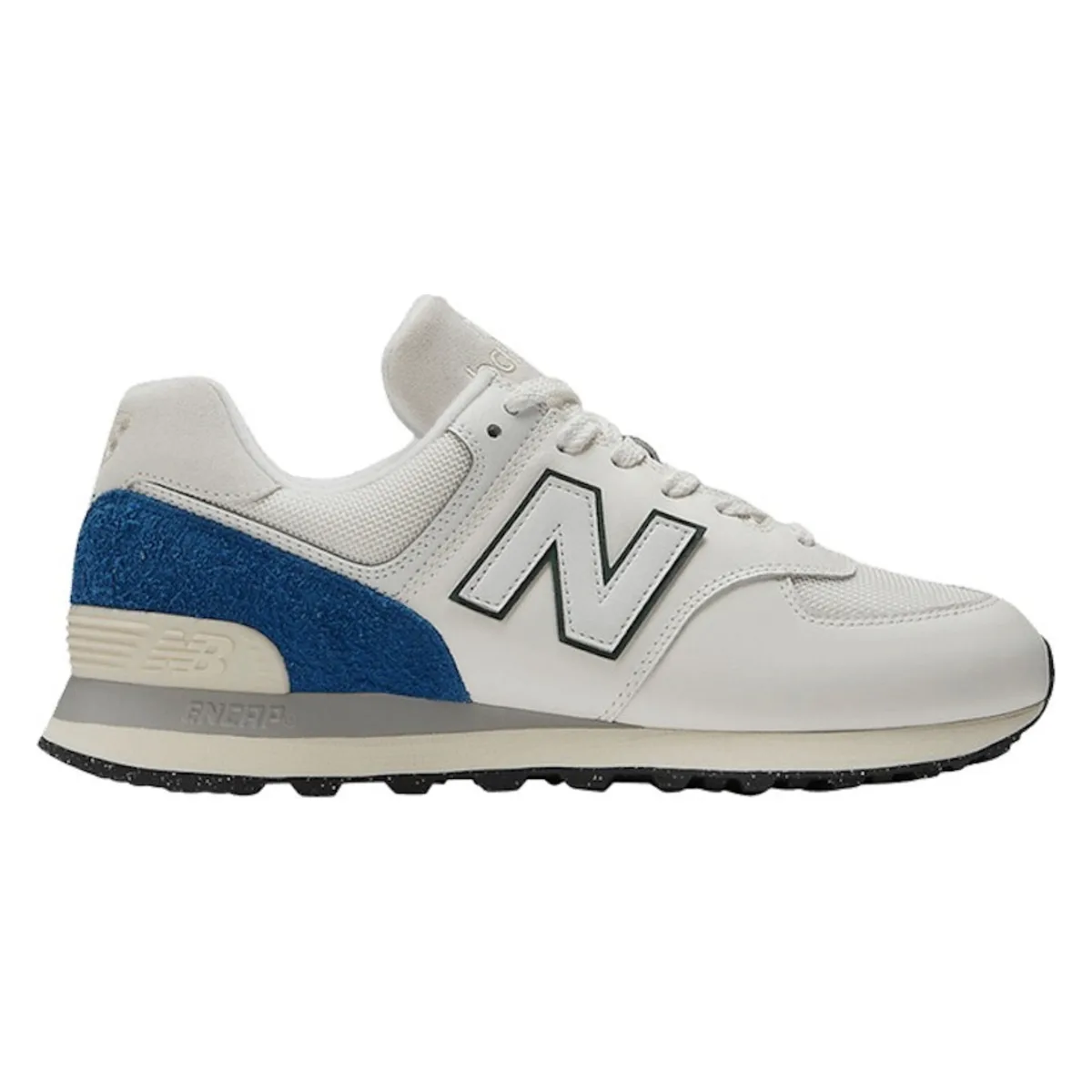 New Balance 574 White Royal Blue