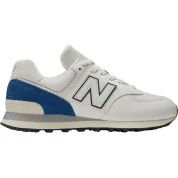 New Balance 574 White Royal Blue