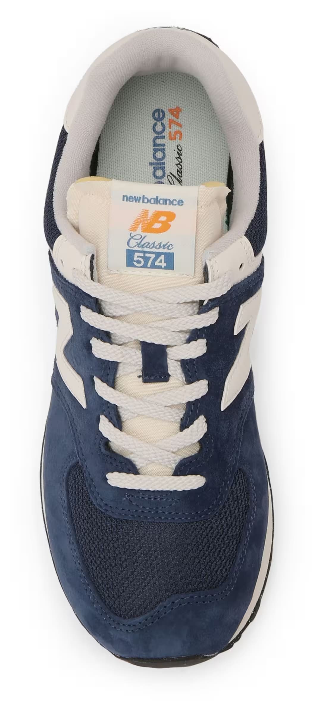 New Balance 574 Navy Sea Salt Red