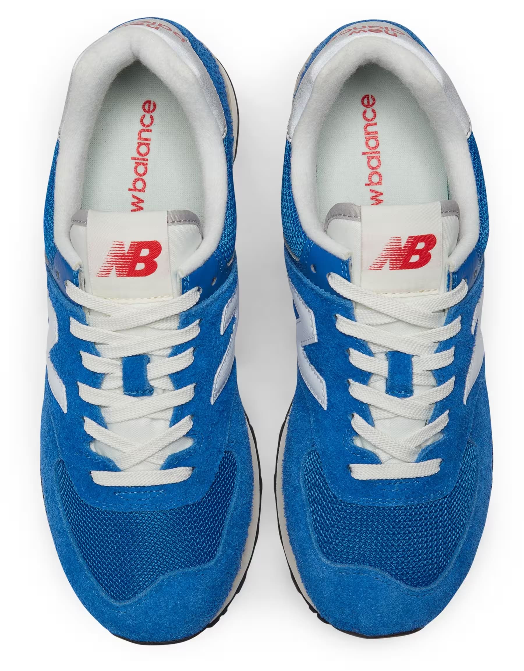 New Balance 574 Blue White Silver