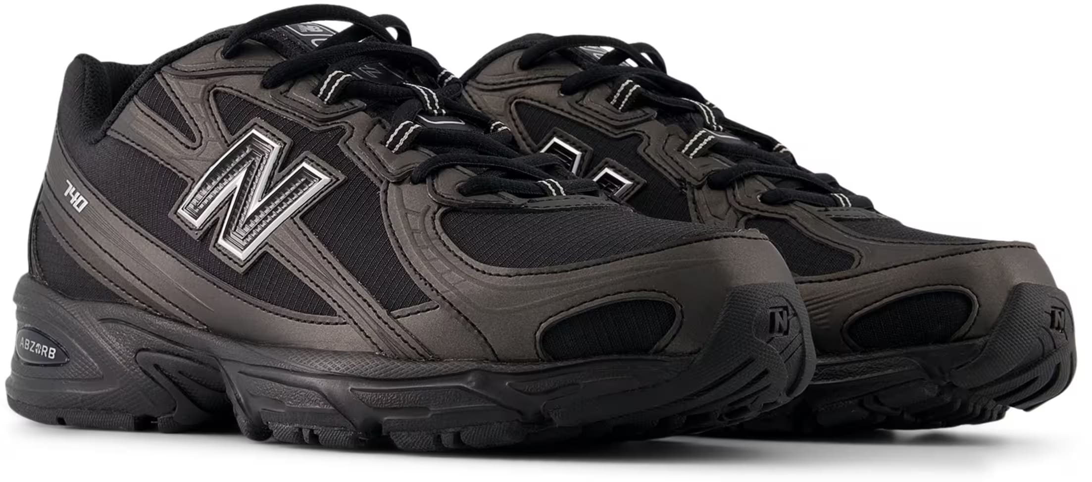 New Balance 740 "Black Silver Metallic"