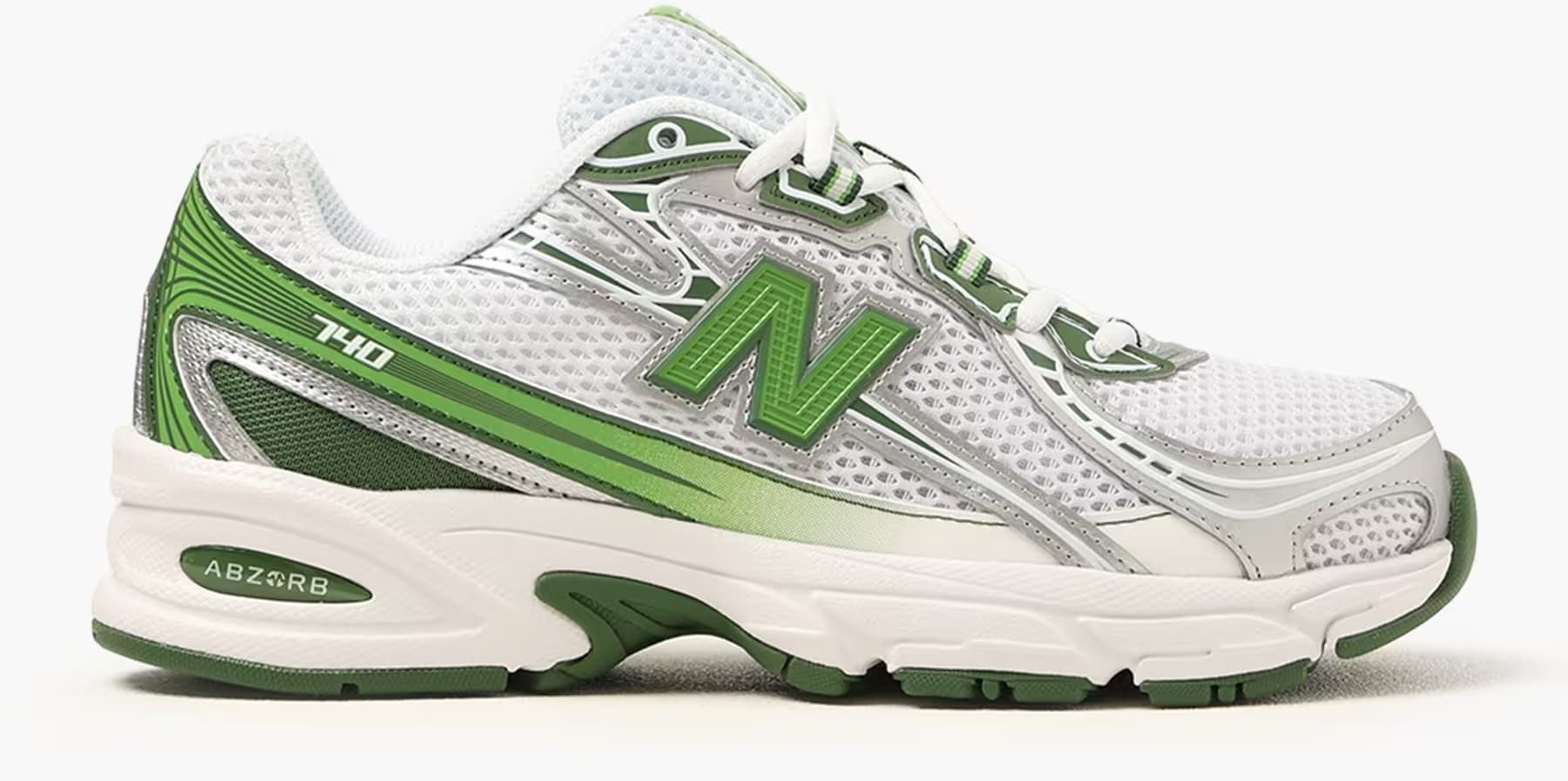 New Balance 740 "White Alpine Green"