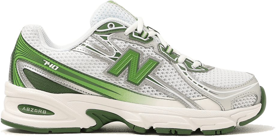 New Balance 740 "White Alpine Green"