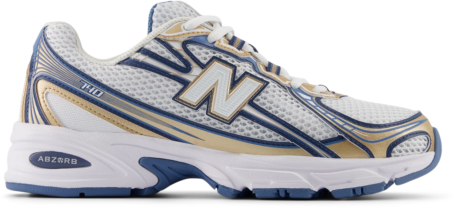 New Balance 740 "Blue Gold Metallic"