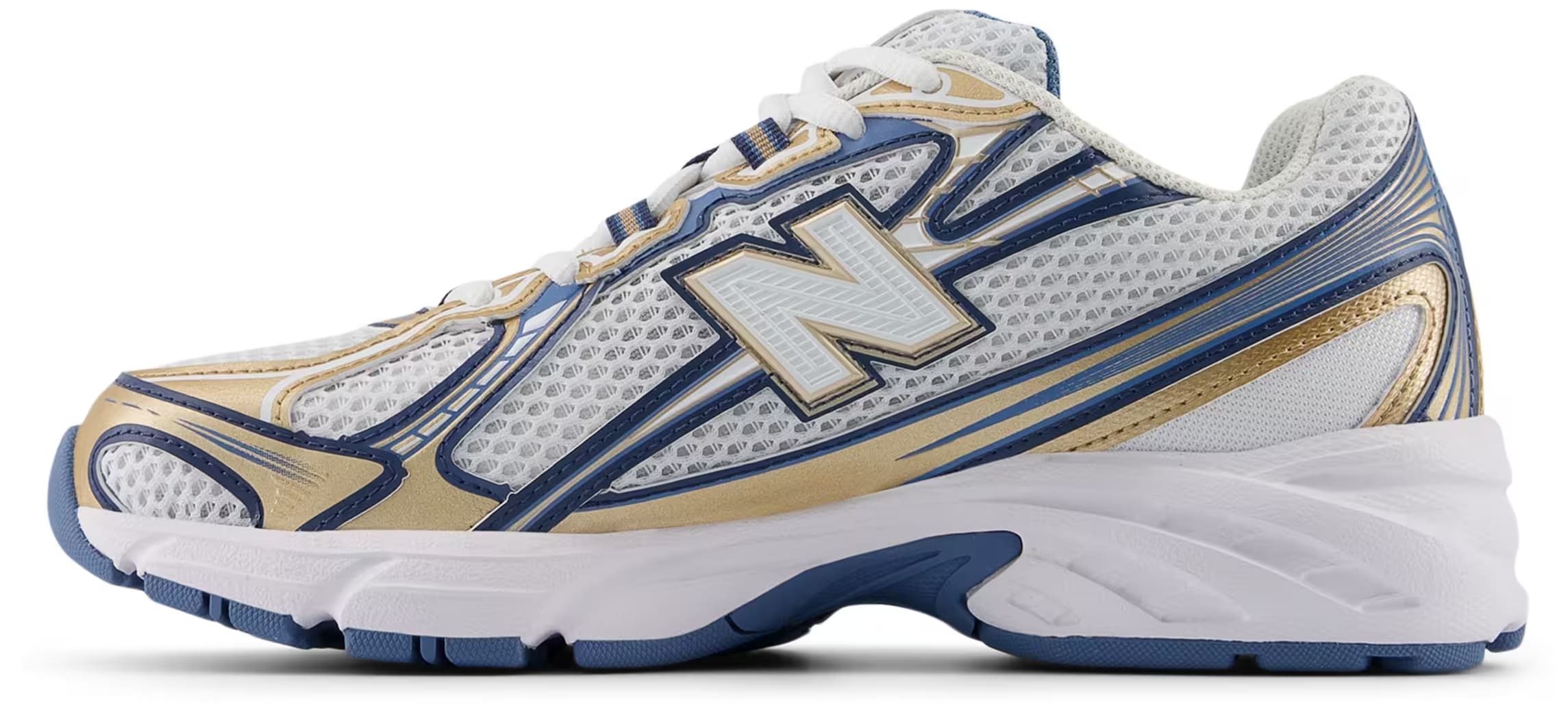 New Balance 740 "Blue Gold Metallic"