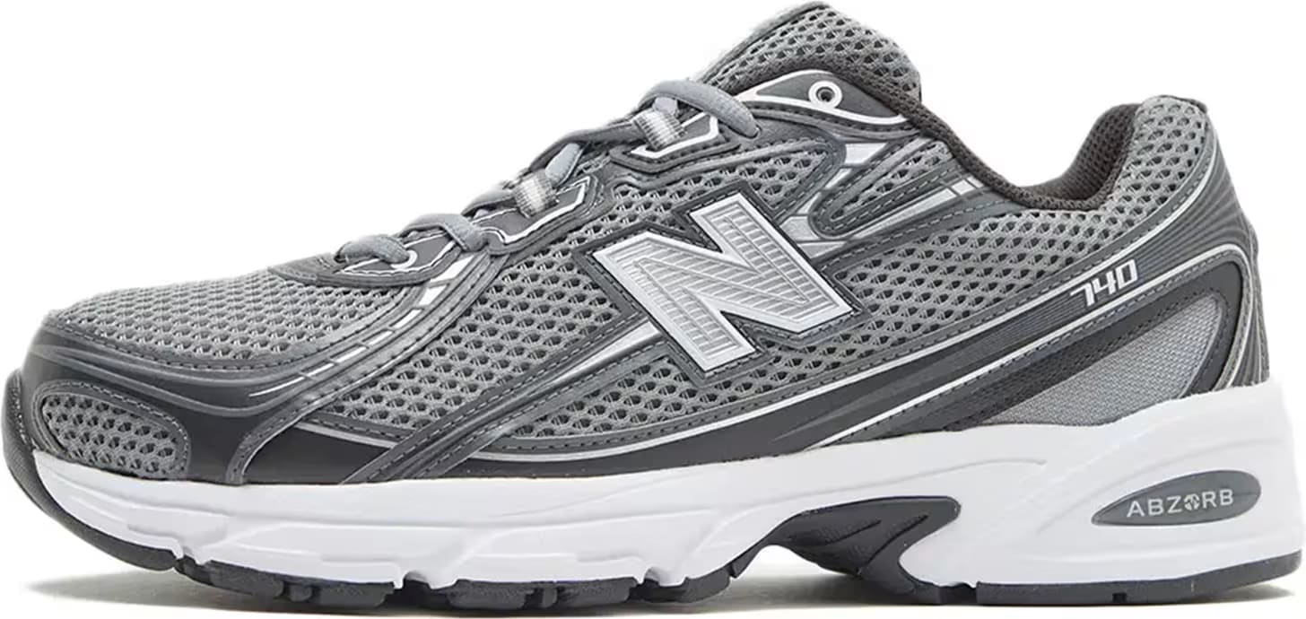 New Balance 740 Dark Grey Silver