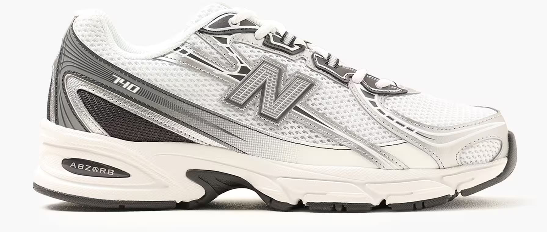 New Balance 740 "White Silver Metallic"