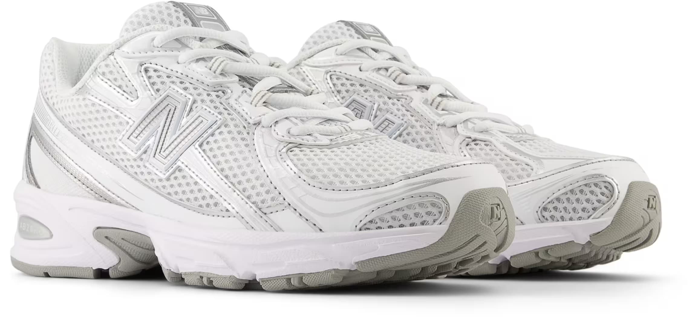 New Balance 740 "Triple White Silver"