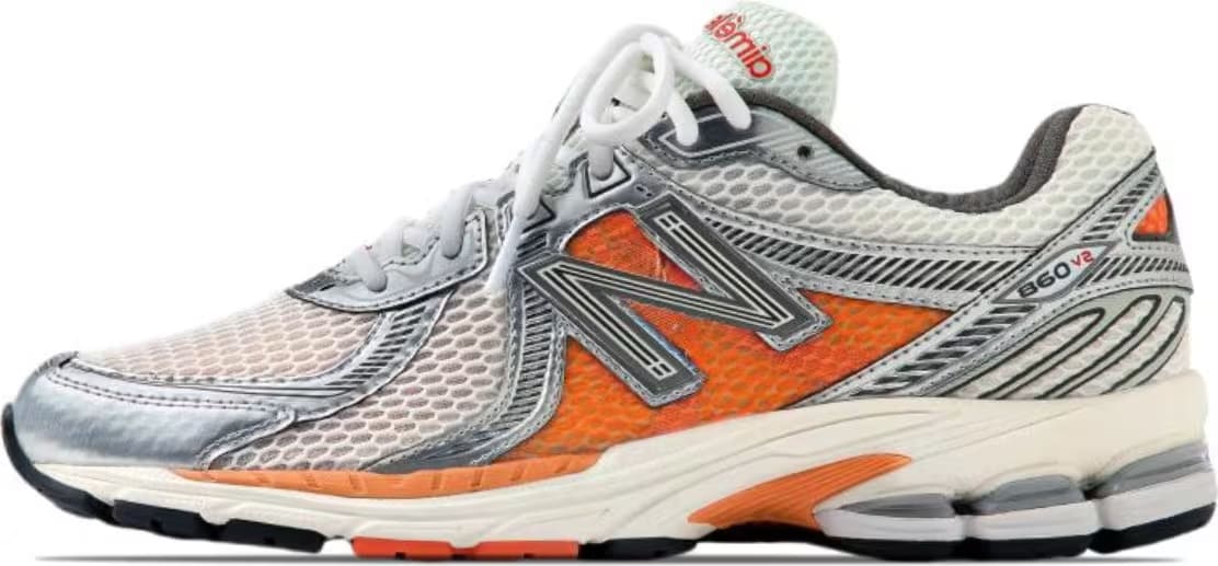 New Balance x Aime Leon Dore 860v2 White Orange