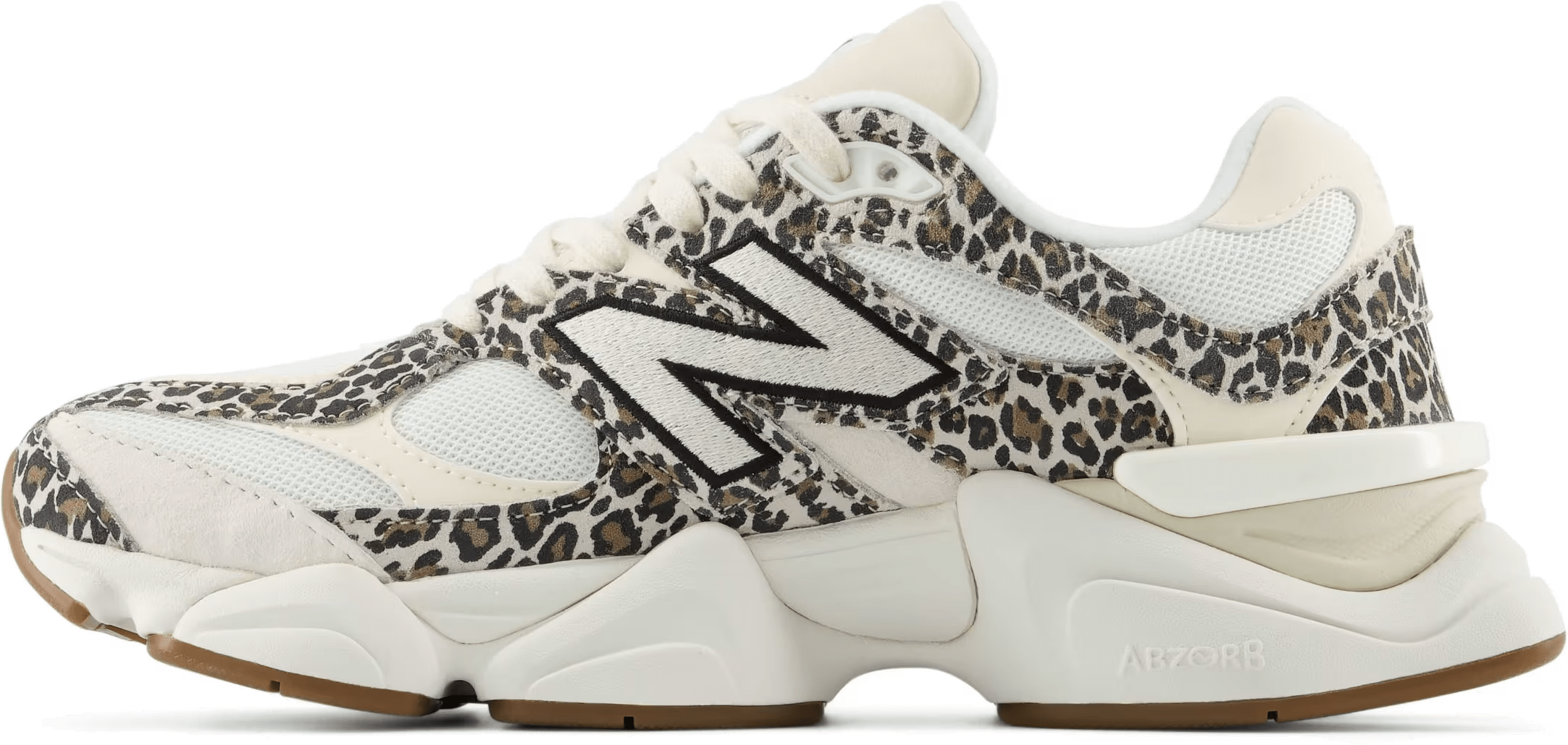 New Balance 9060 Wmns "Beige Brown Leopard Print"