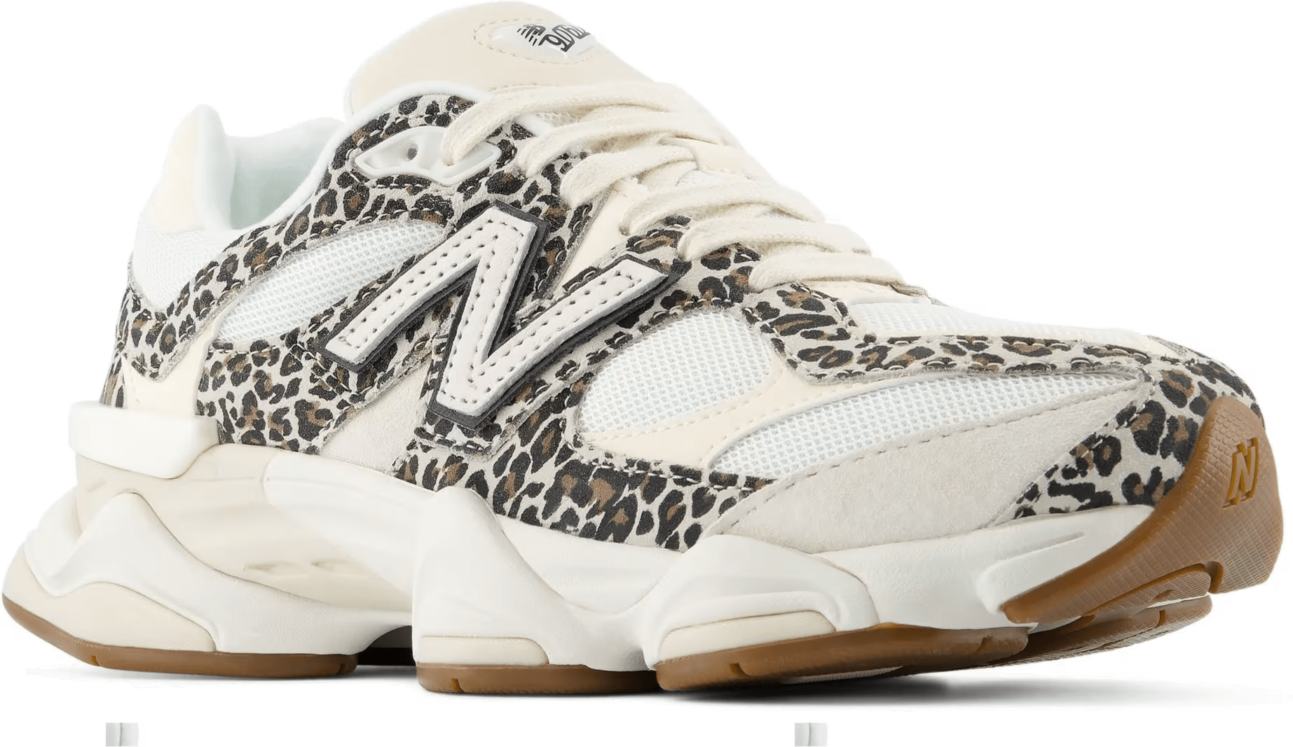 New Balance 9060 Wmns "Beige Brown Leopard Print"