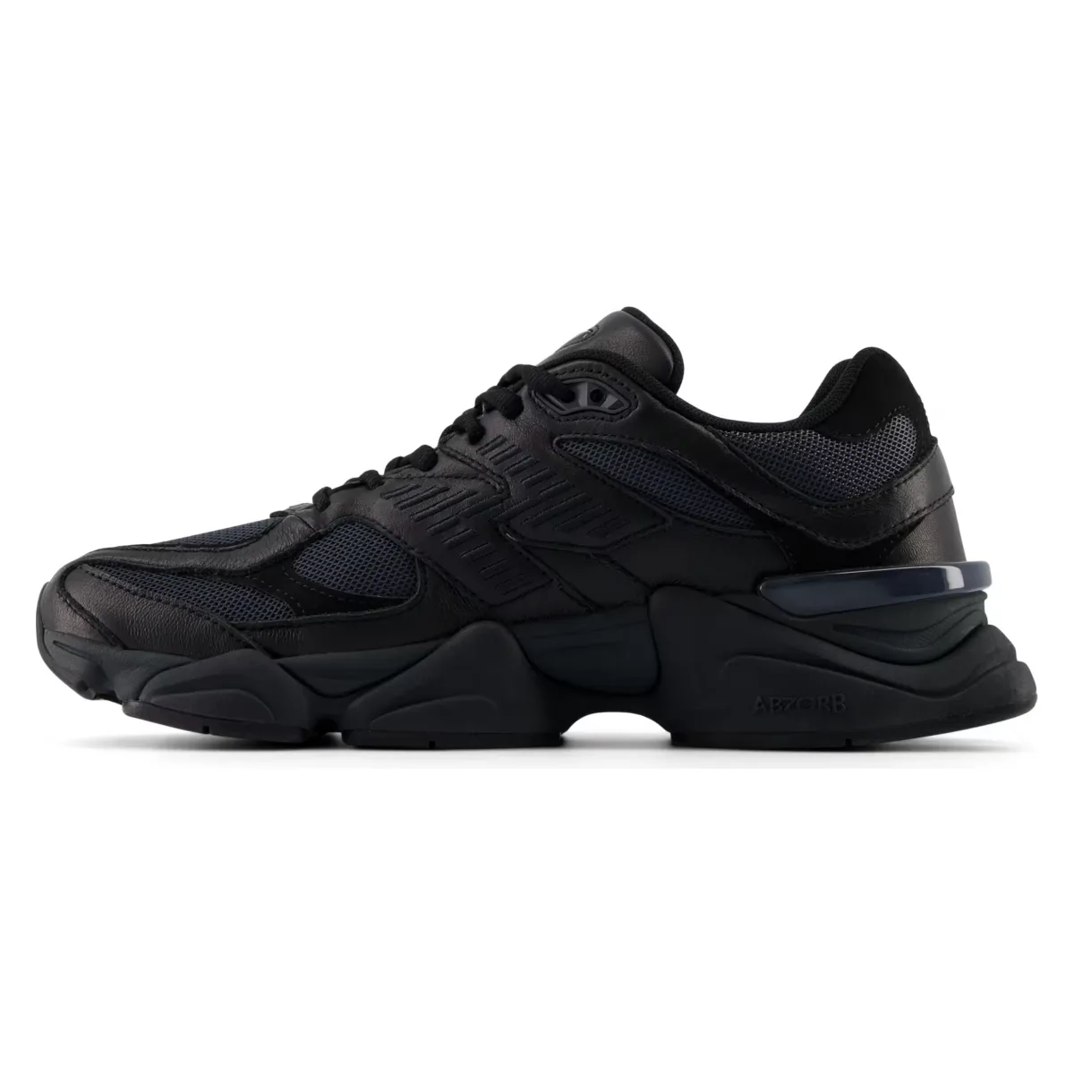 New Balance 9060 "Triple Black Leather"