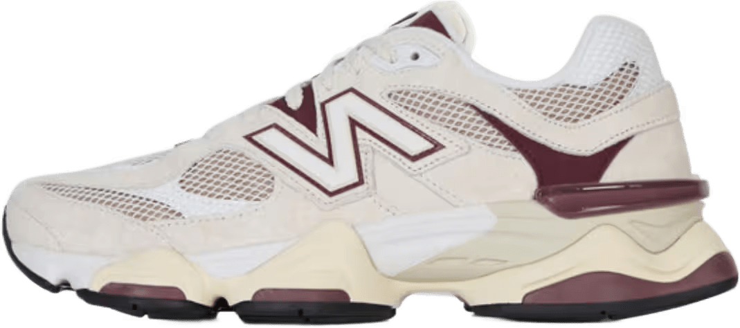 New Balance 9060 Linen Burgundy
