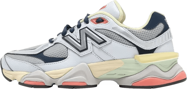 New Balance 9060 Grey Yellow Navy