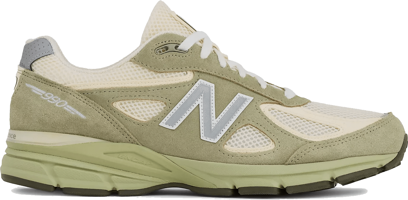 New Balance 990v4 Made in USA "Olive Leaf"