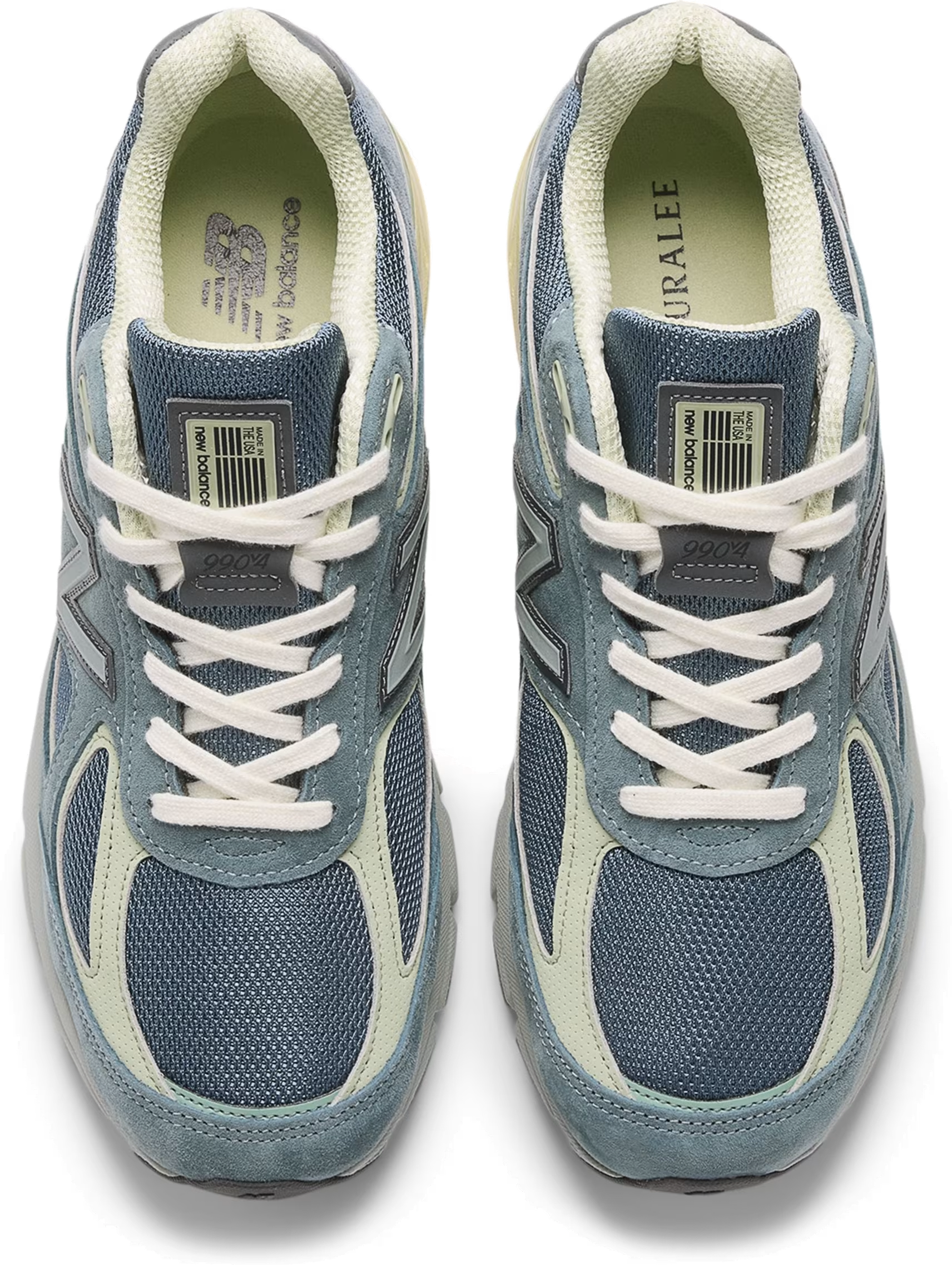 Auralee x New Balance 990v4 Made in USA "Trooper"