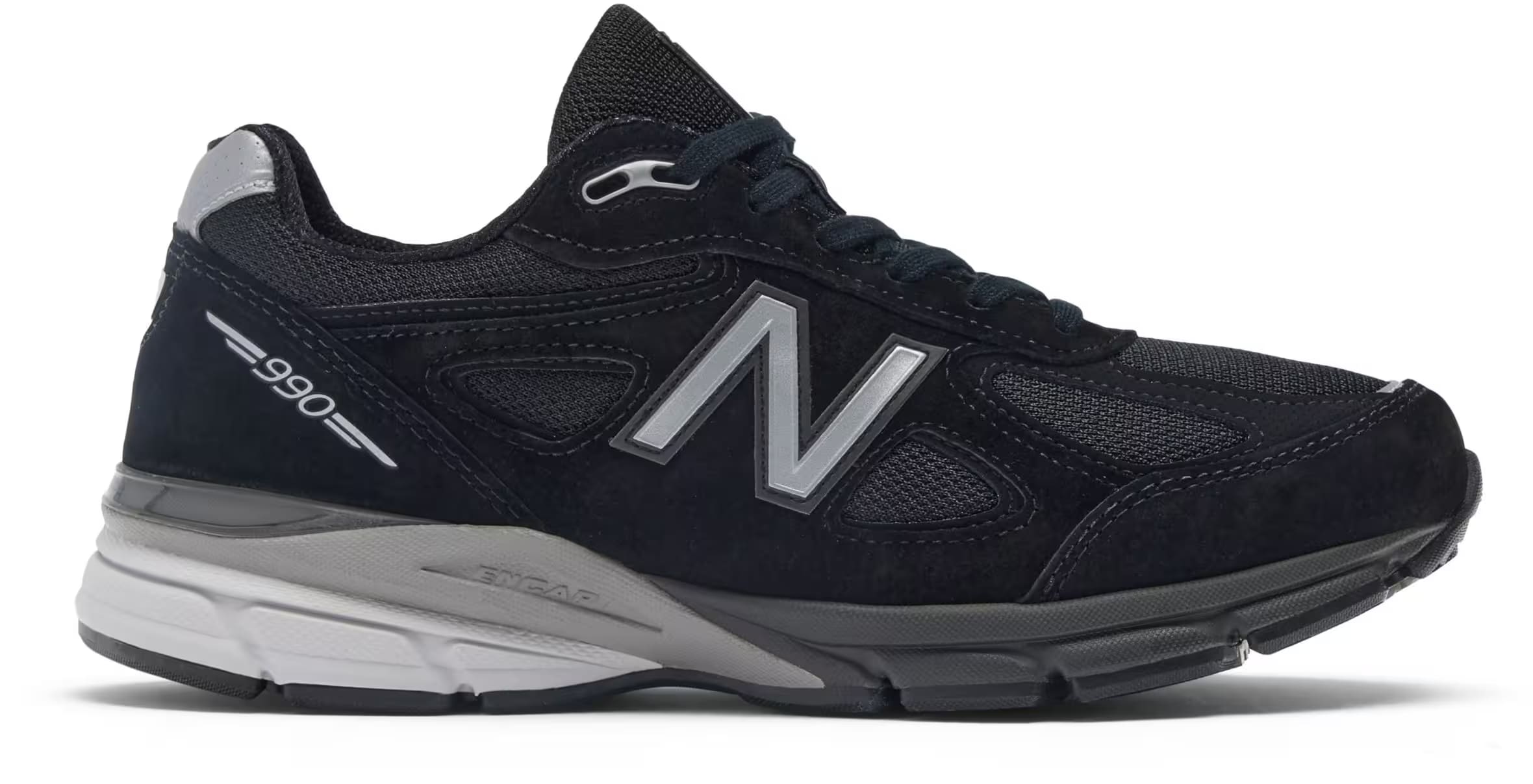 New Balance 990v4 MiUSA Black Silver