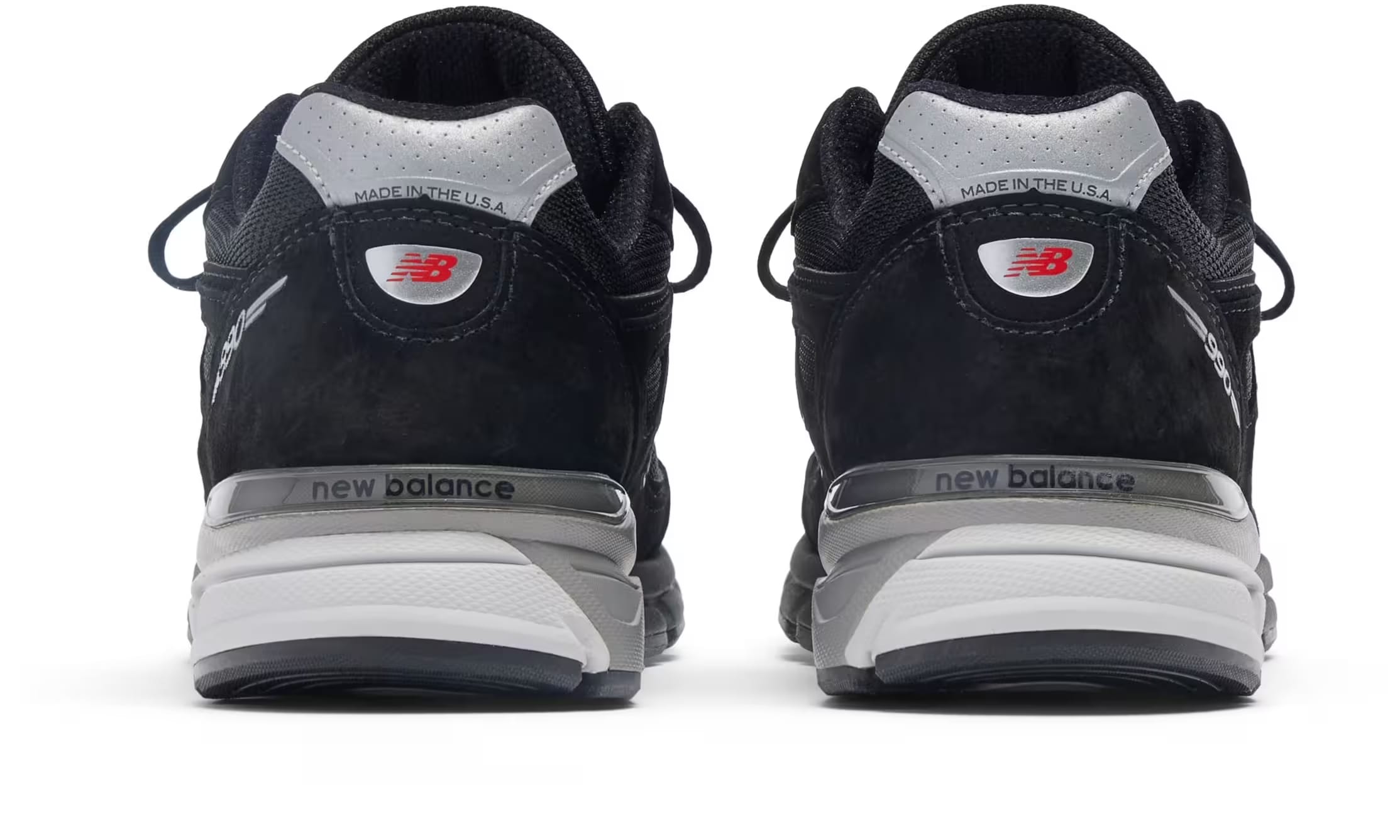 New Balance 990v4 MiUSA Black Silver