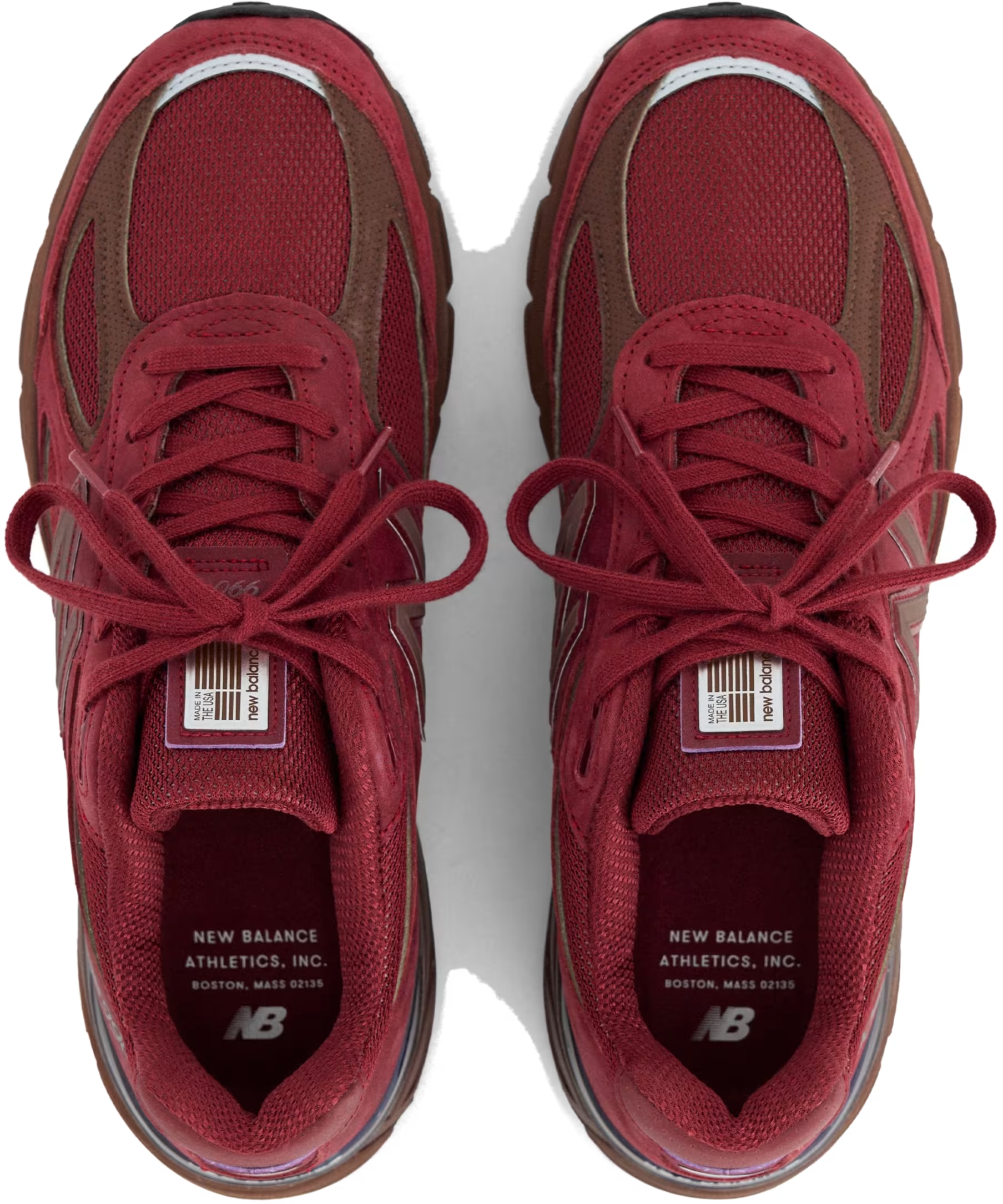 New Balance Made In USA 990v4 "Monarch Burgundy"