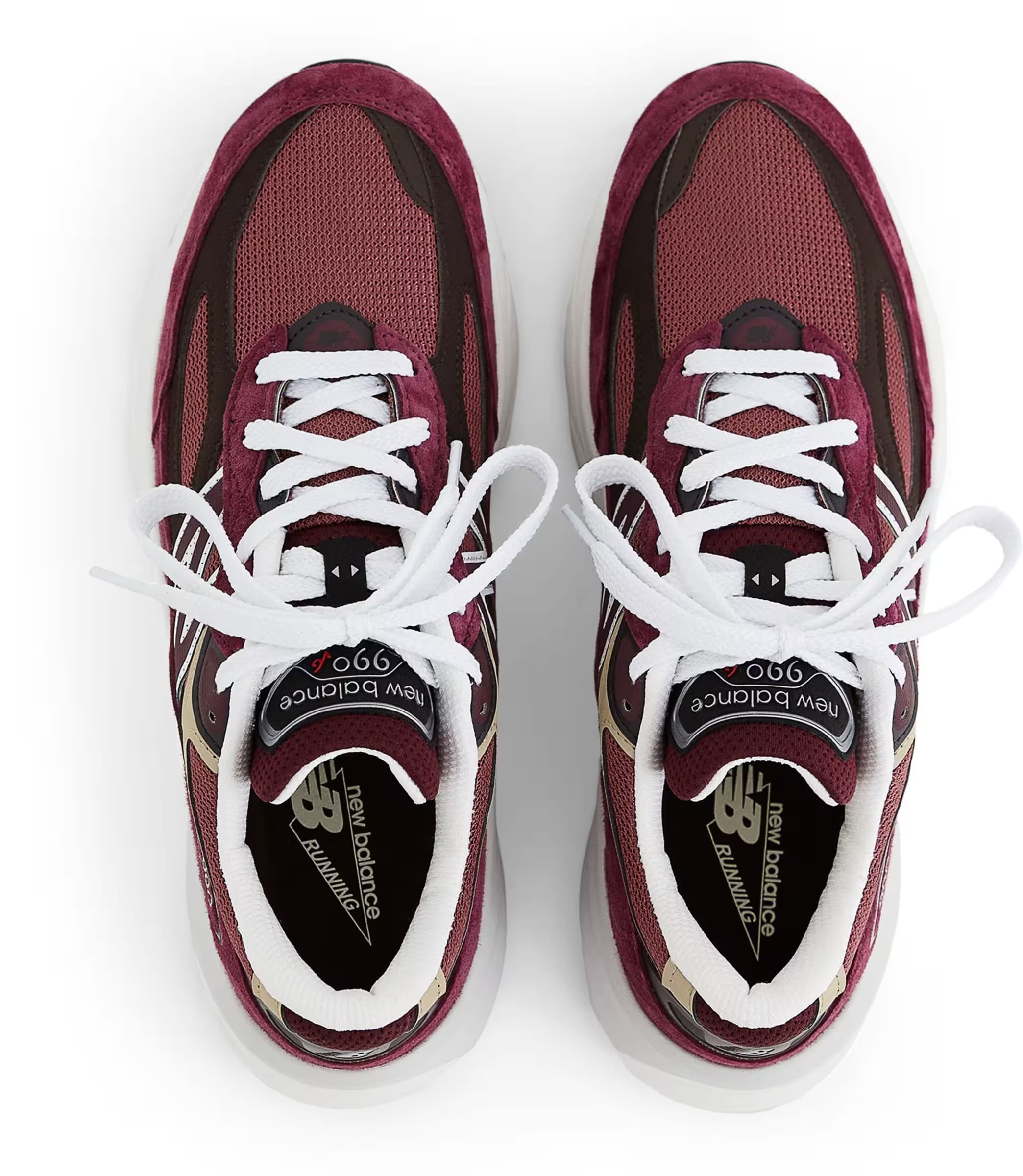 New Balance 990v6 Made in USA "Burgundy Tan"