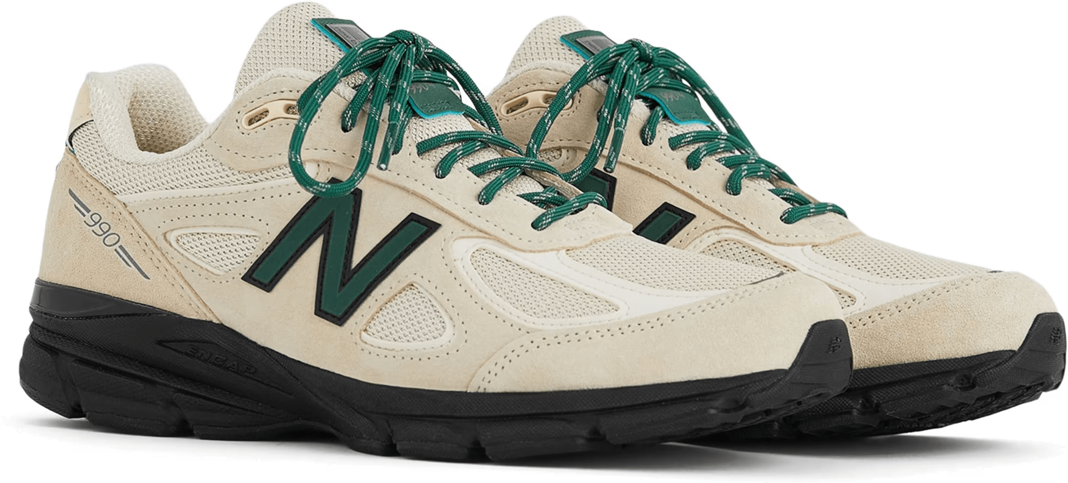 New Balance 990v4 Made in USA "Macadamia Nut"