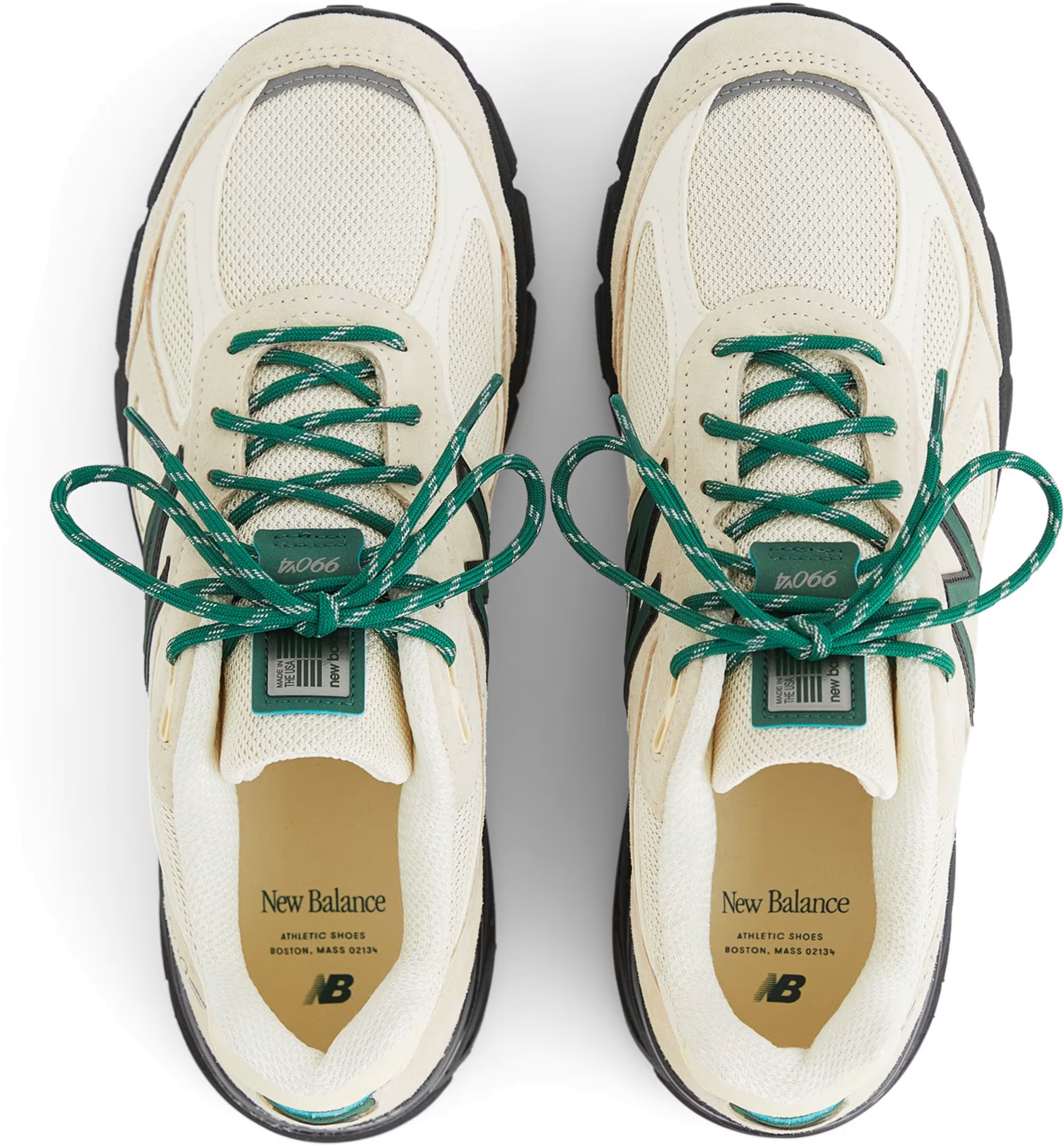 New Balance 990v4 Made in USA "Macadamia Nut"