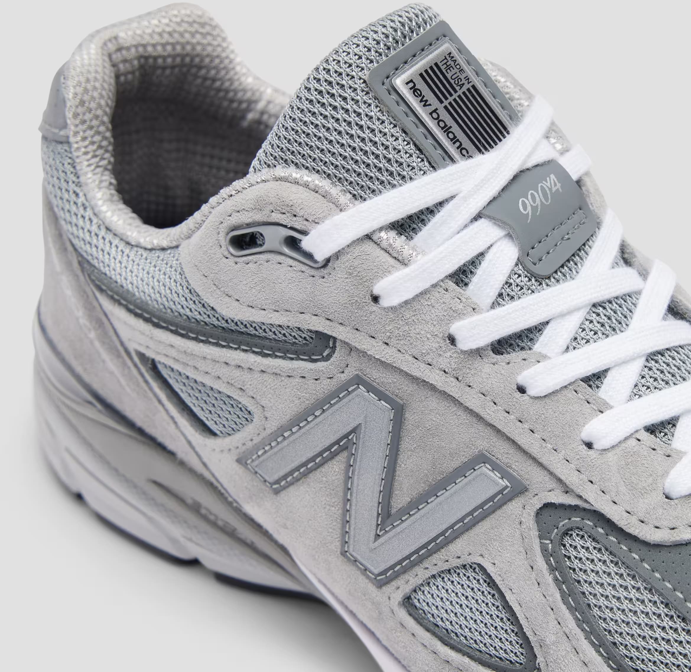 New Balance Made in USA 990v4 "Grey Silver"