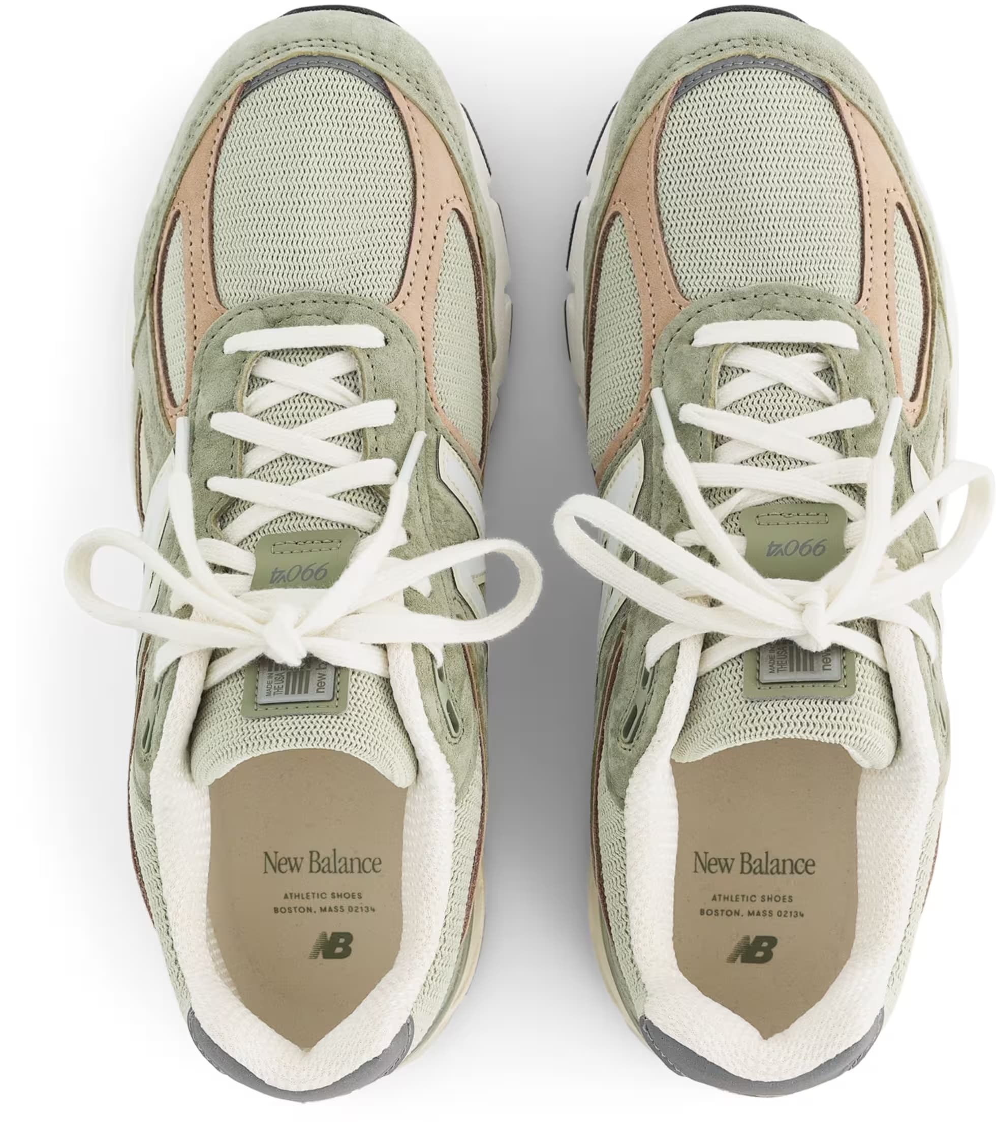 New Balance 990v4 Made in USA "Olive Incense"