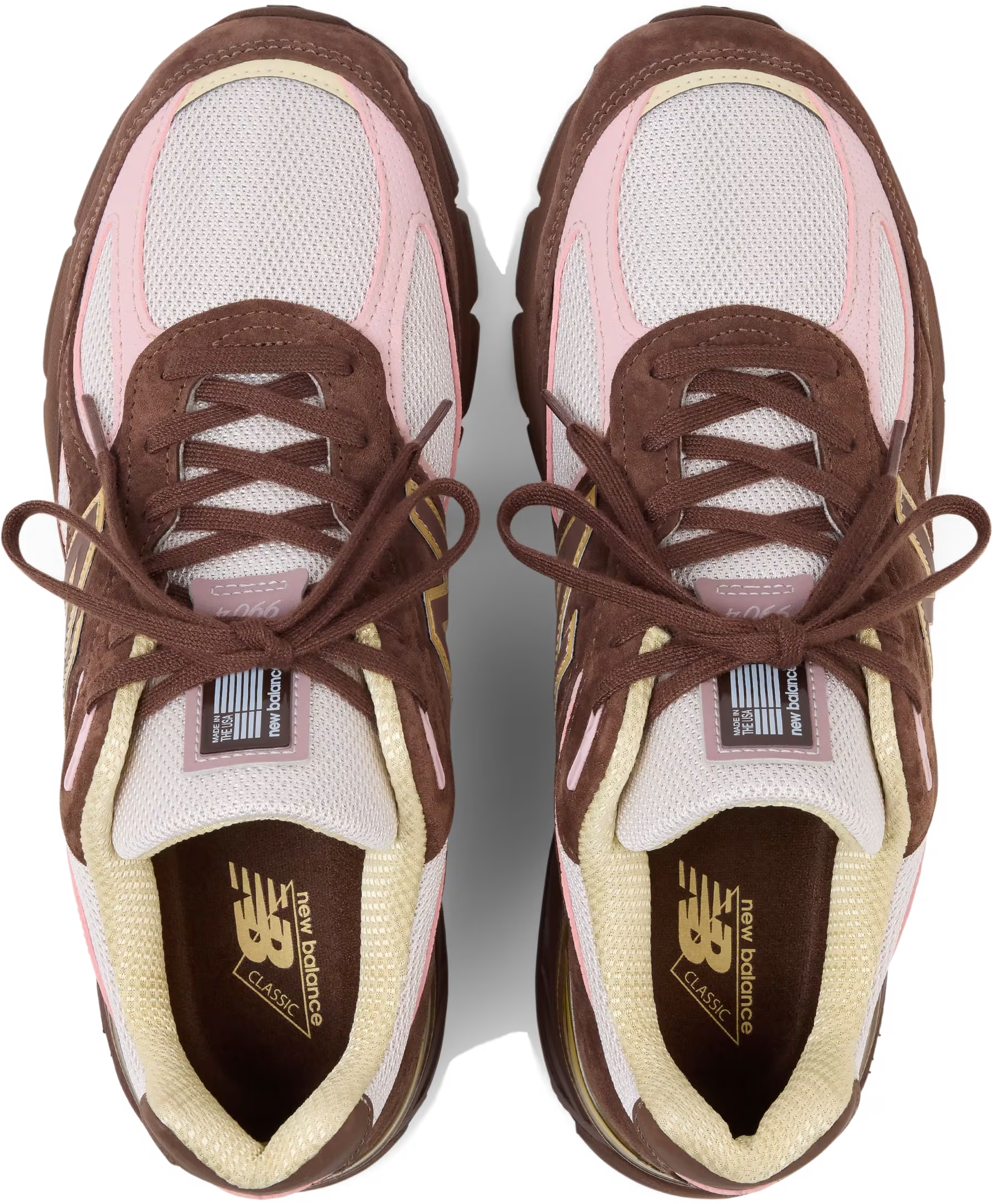 New Balance Made In USA 990v4 "Pumpernickel Pink Chalk"