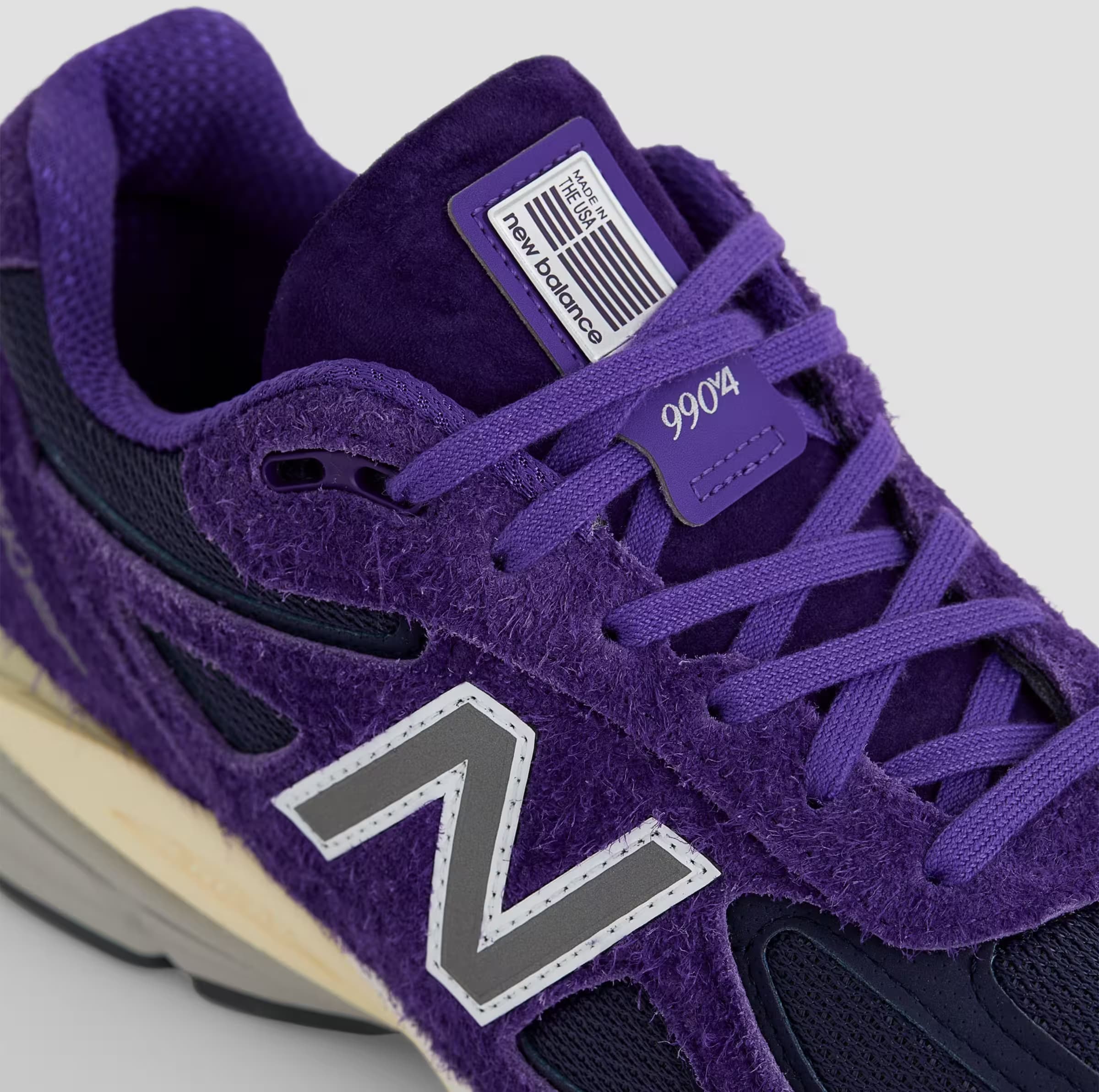 New Balance 990v4 Made in USA "Plum Silver"