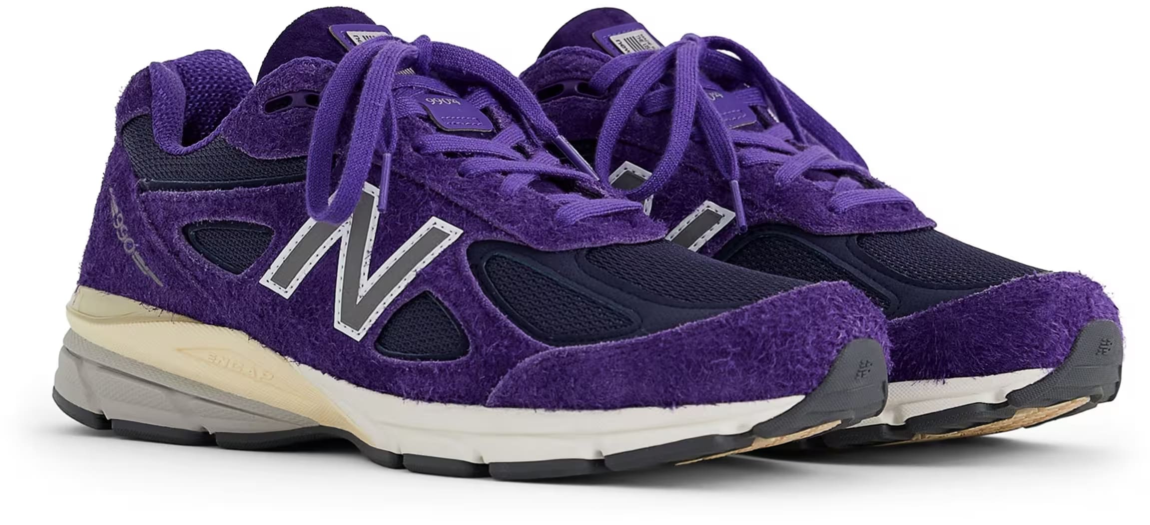 New Balance 990v4 Made in USA "Plum Silver"