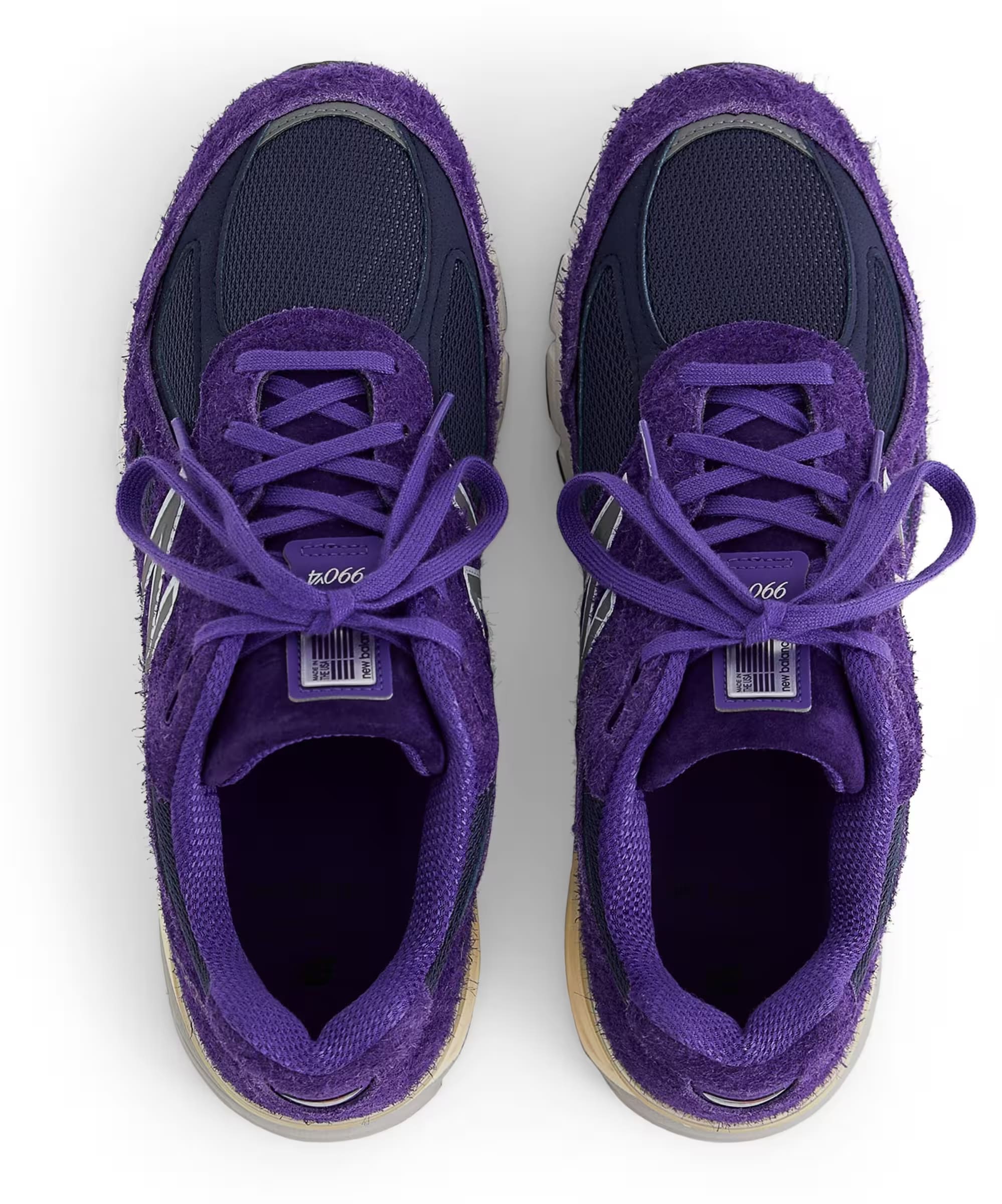 New Balance 990v4 Made in USA "Plum Silver"