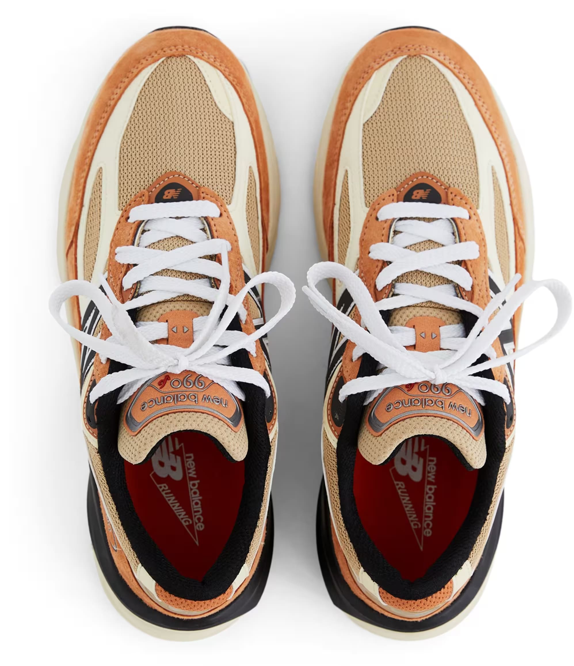 New Balance 990v6 Made in USA "Sepia Orange"