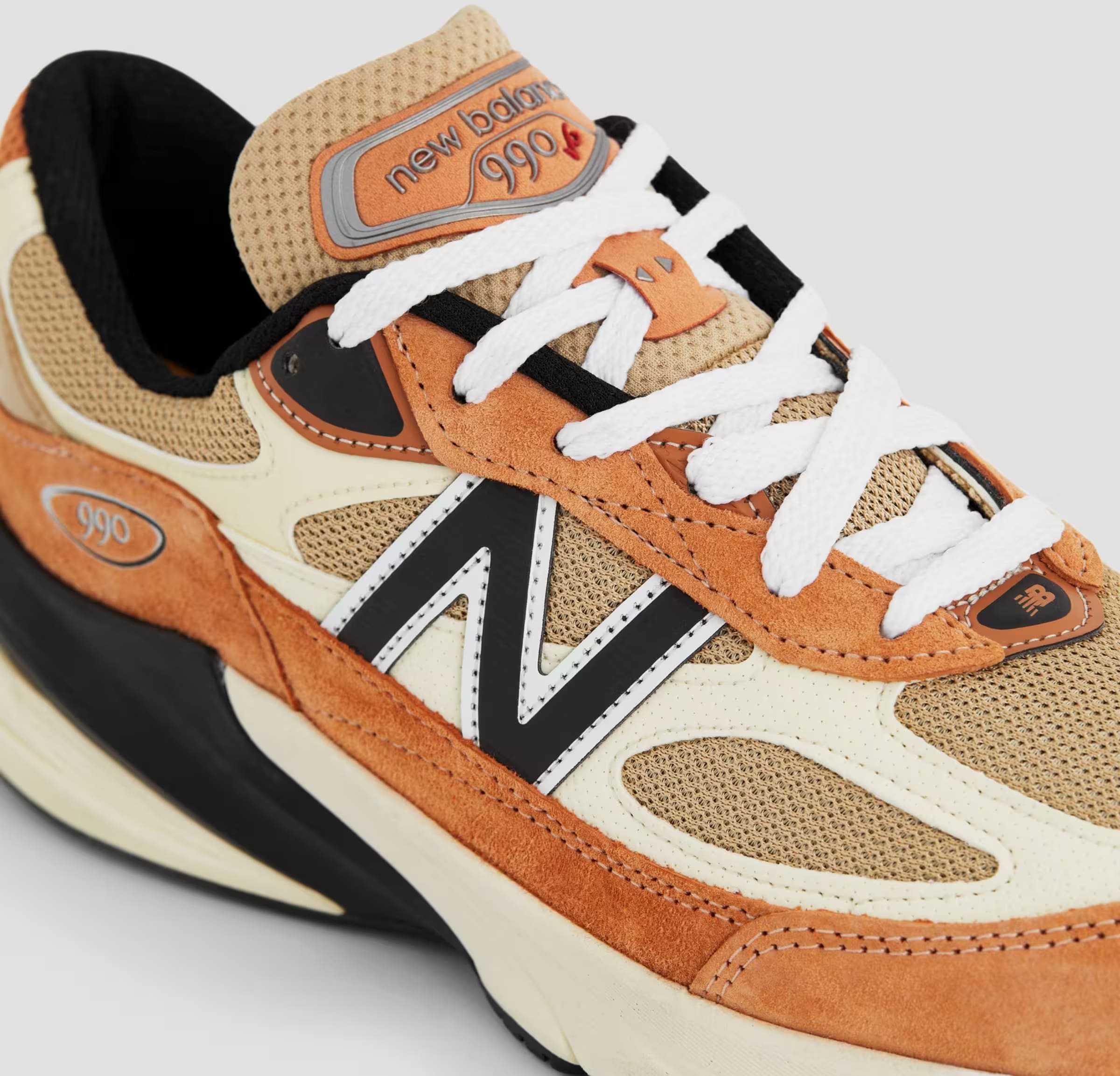 New Balance 990v6 Made in USA "Sepia Orange"