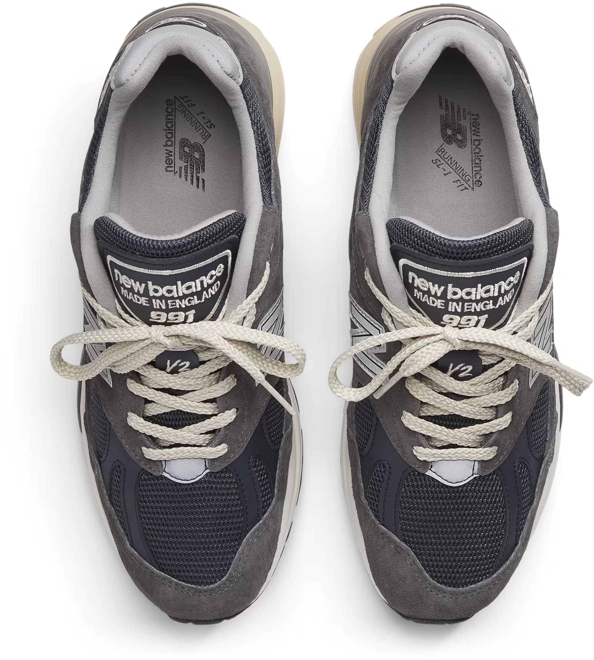 New Balance 991v2 MiUK Dark Gull Grey