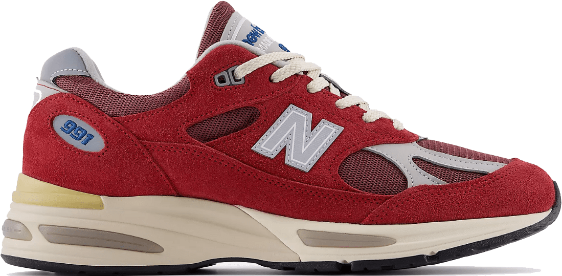 New Balance Made in UK 991V2 Vintage "Karanda Red"