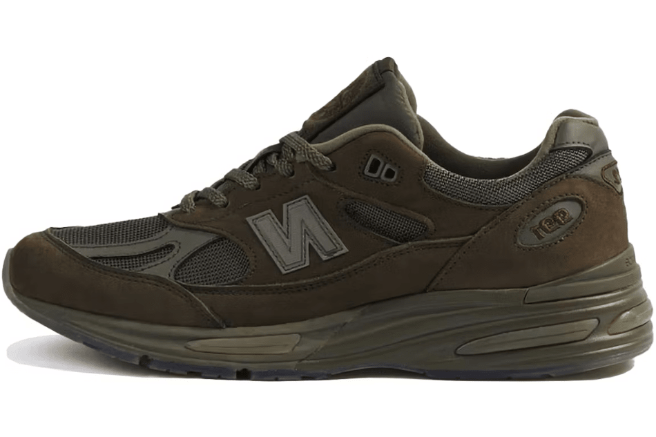 Stone Island x New Balance Made in UK 991v2 "Ghost Pack Green"