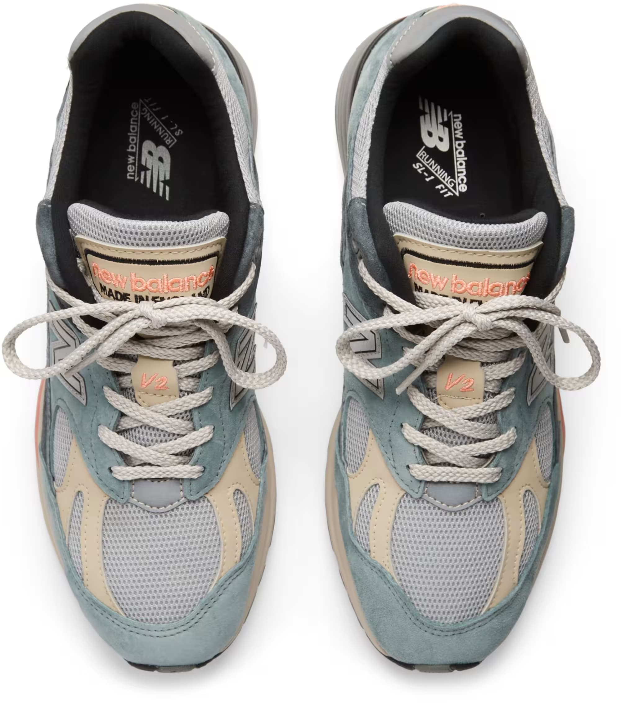 New Balance 991v2 Made in UK "Silver Blue"