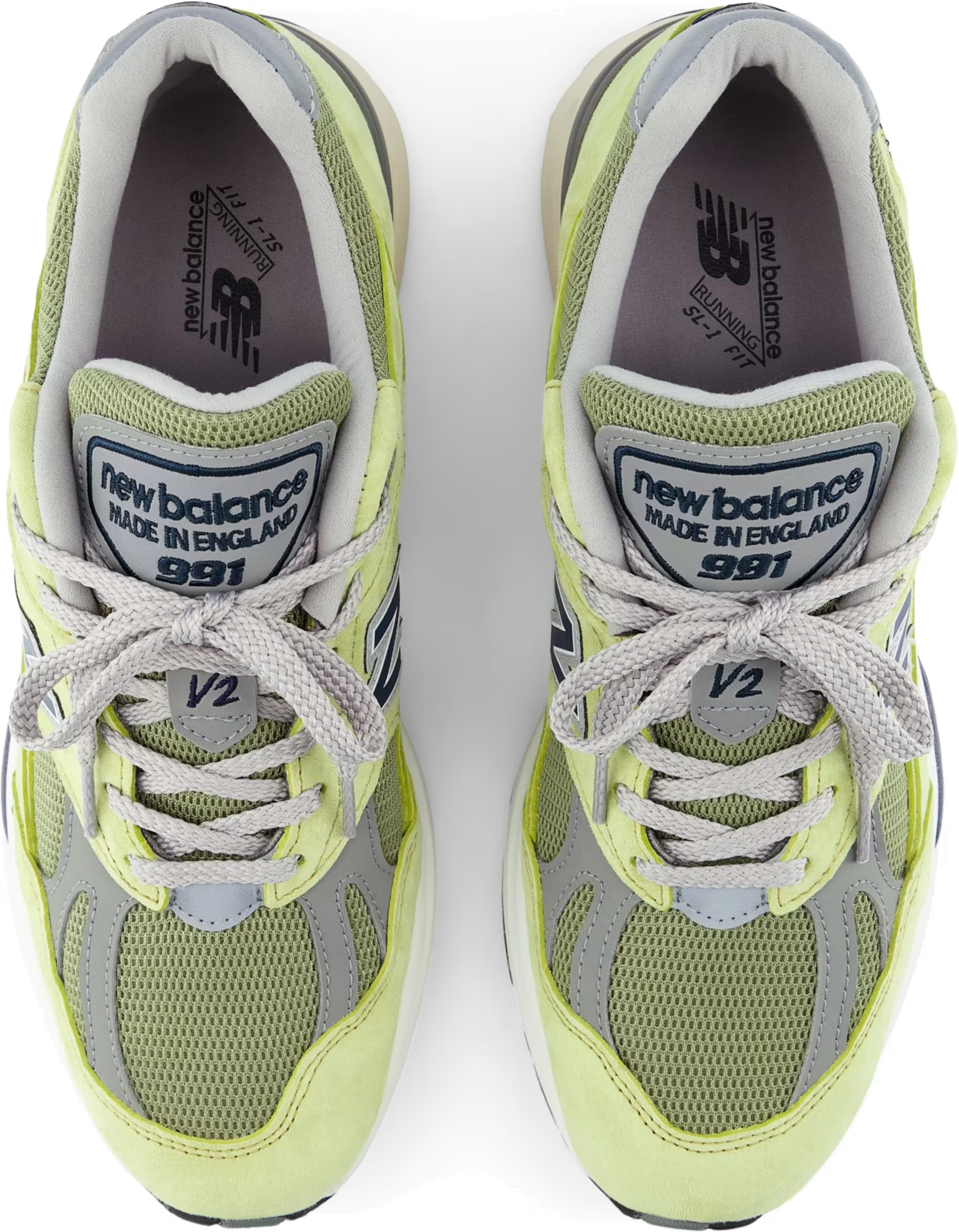 New Balance Made in UK 991v2 "Summer Brights Green Banana"