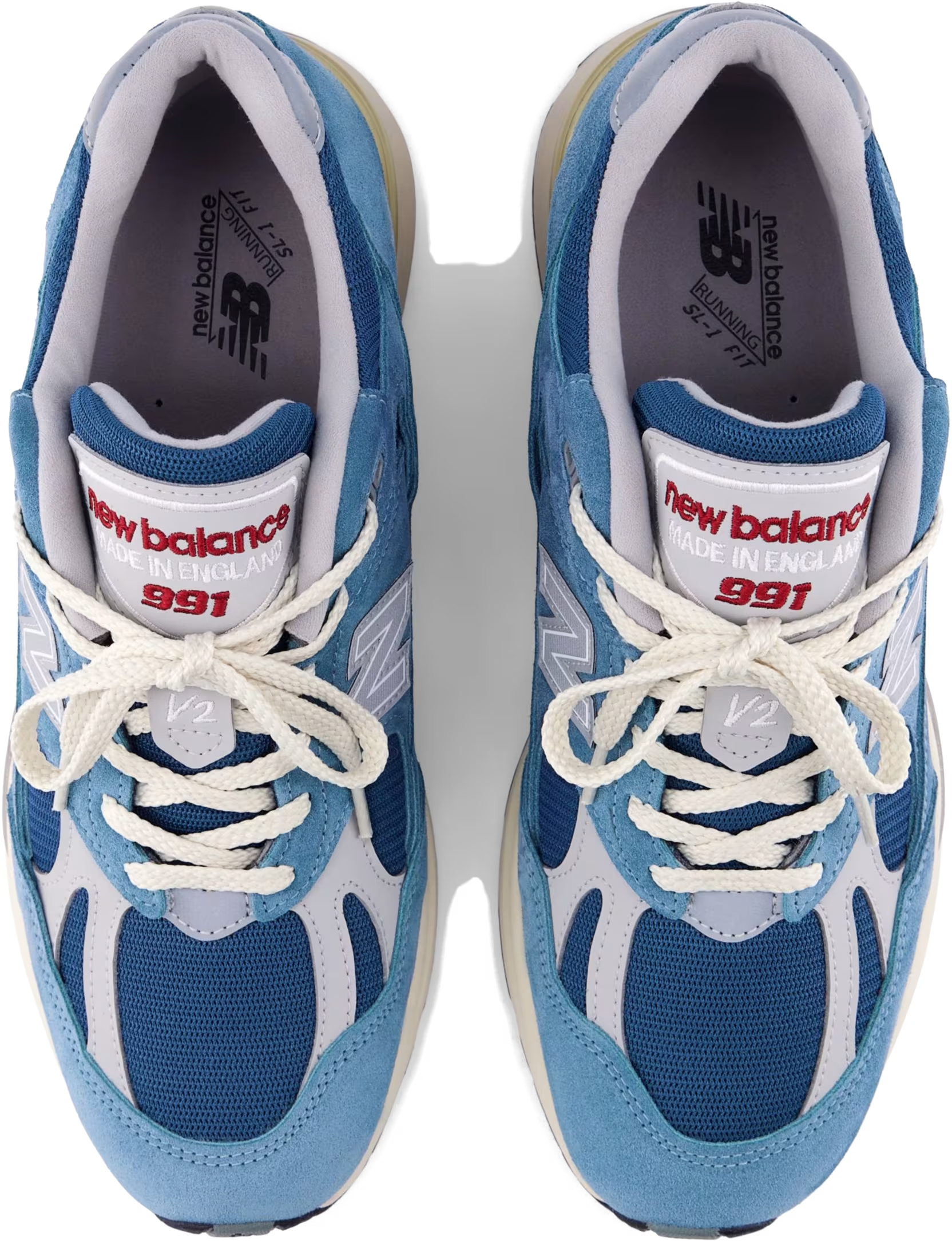 New Balance Made in UK 991V2 Vintage Sports "Bluesteel Poseidon"