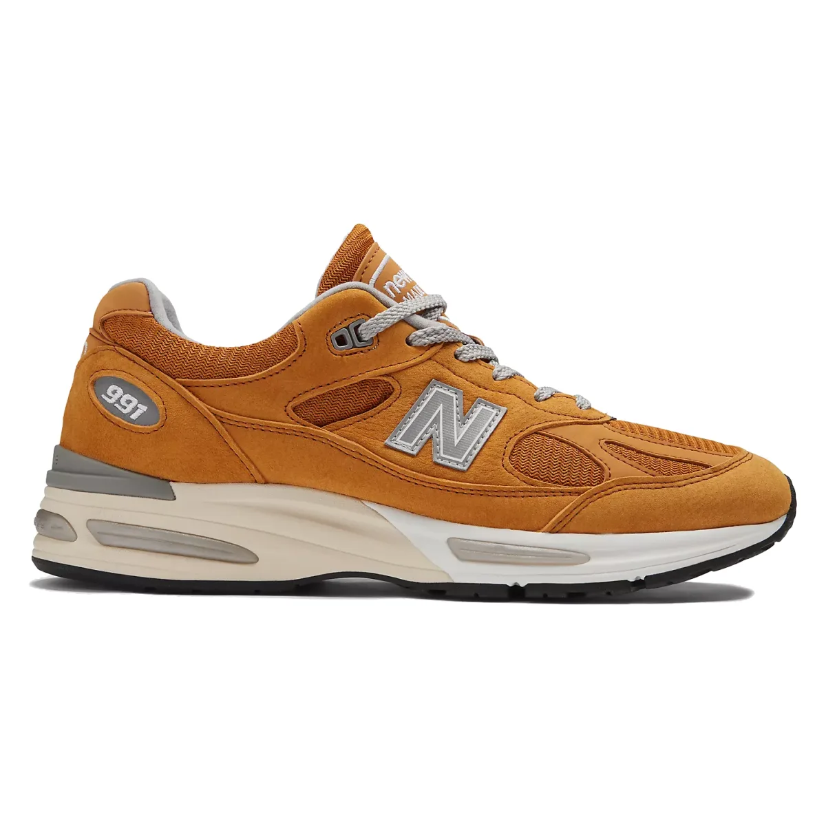 New Balance Made in UK 991v2 Brights Revival "Yellow Silver Alloy"