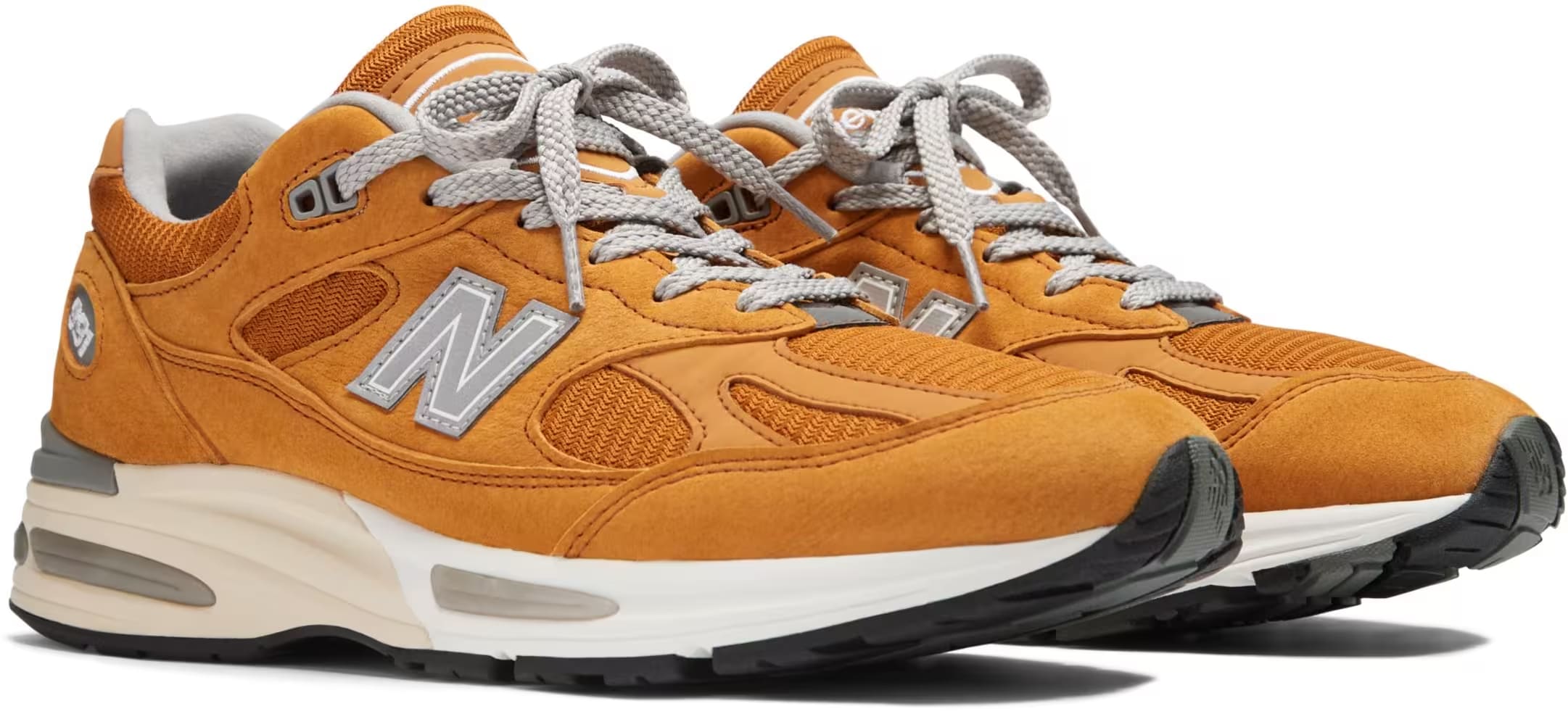 New Balance Made in UK 991v2 Brights Revival "Yellow Silver Alloy"