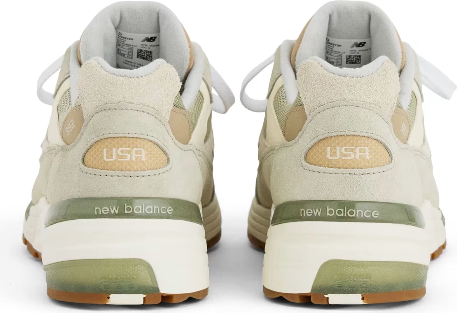 New Balance 992 Made in USA "Olivine"